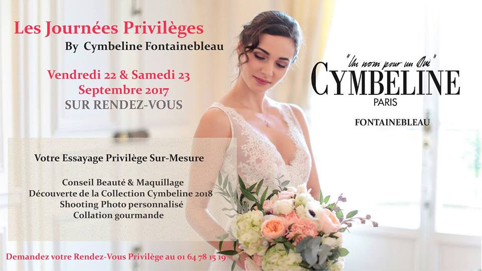 Les Journées privilèges Cymbeline Fontainebleau 22 et 23 Septembre 2017