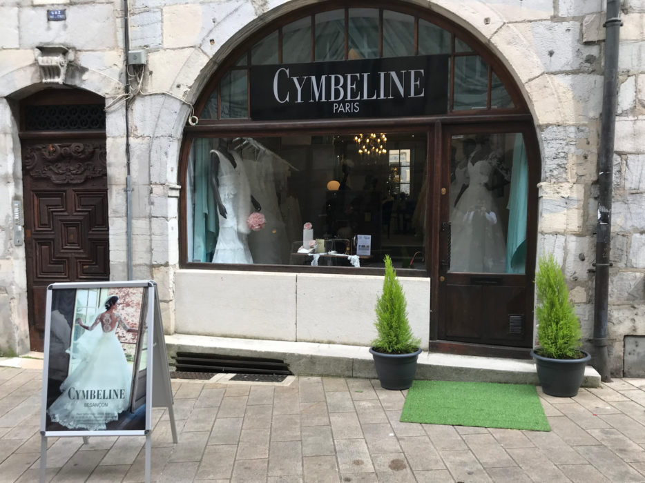 Cymbeline boutique robe de mariée à Besançon