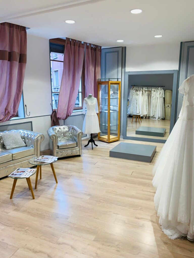 boutique de robes de mariée à Lyon