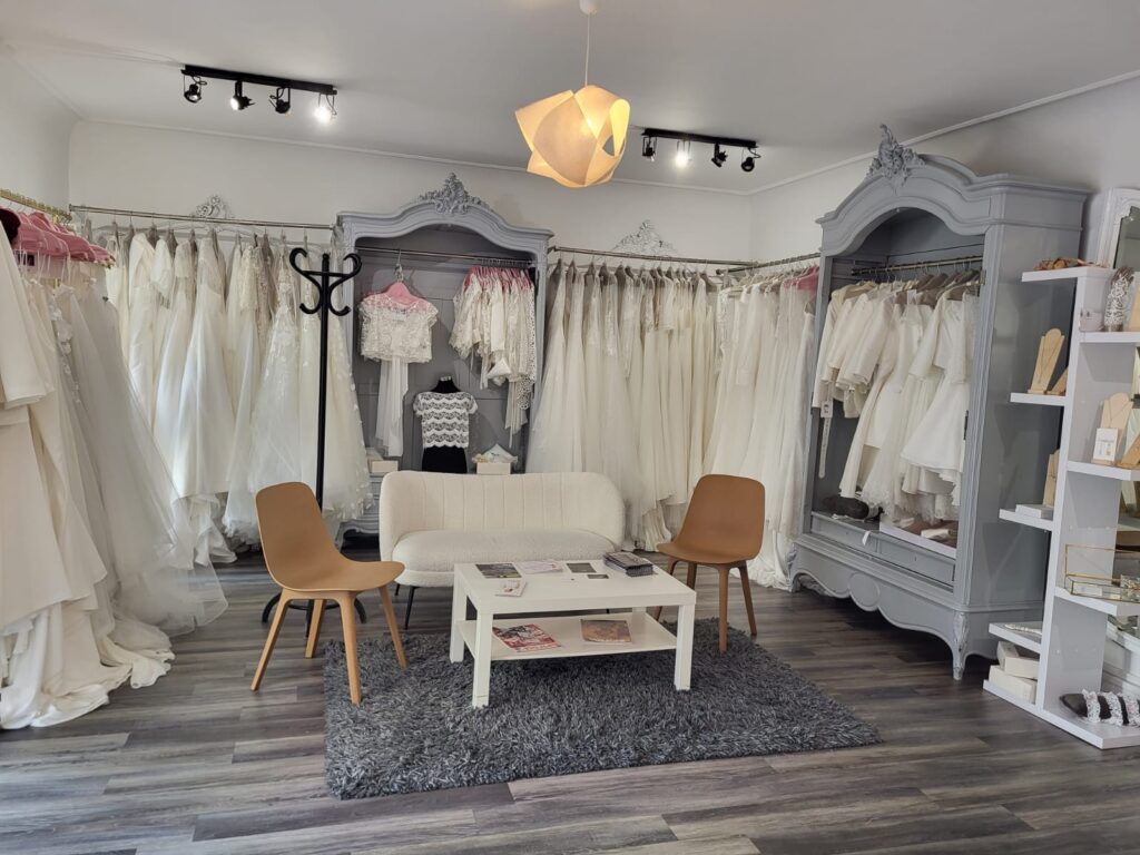 boutique de robes de mariée dans le centre ville de Reims