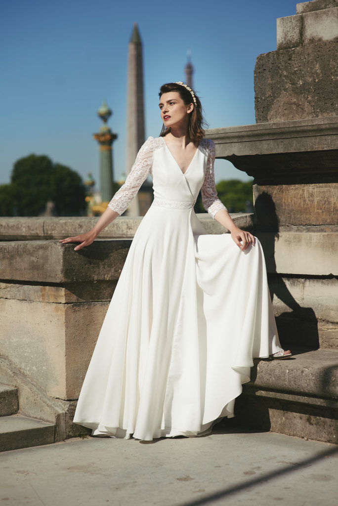 Robe ILEANE Vestidos de novia diseñador francés Colección