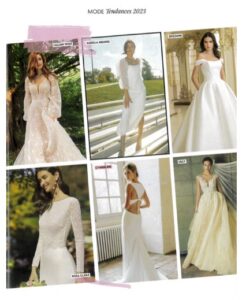 femmes dans des robes de mariée, look mariage