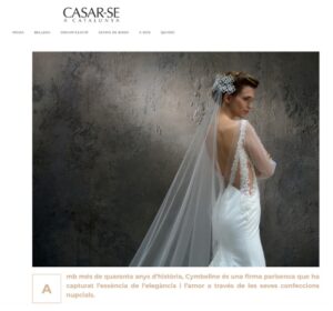 Article de Casar-se a Catalunya sur les robes de mariée